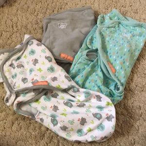 3 newborn swaddles